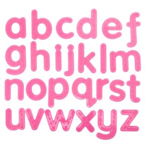 Silikonowe kształtki Alfabet