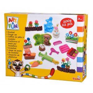Zestaw masa plastyczna ciastolina ze zwierzątkami Art&Fun 106324616 Simba