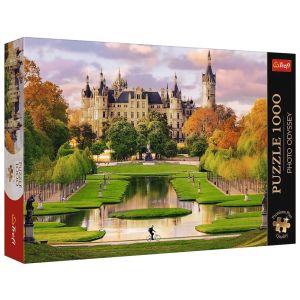 Puzzle 1000 elementów Premium Plus Quality Zamek w Schwerinie Photo Odyssey 10814 Trefl