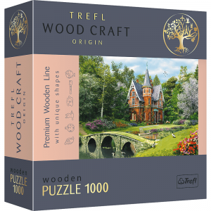 Drewniane puzzle 1000 elementów Wiktoriański dom 20145 Trefl