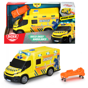 SOS Iveco Ambulans 18 cm 203713014 Dickie Toys