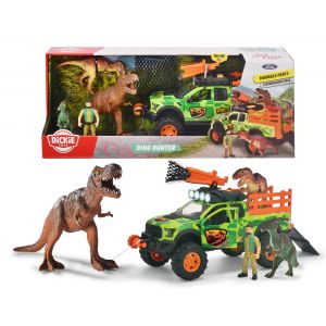 Pojazd Jeep do tropienia dinozaurów 25 cm PlayLife 203837026 Dickie Toys