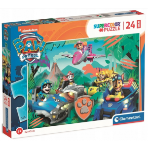 Puzzle 24 elementy Maxi Super Kolor Psi Patrol 24235 Clementoni