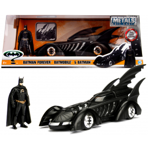 Auto metalowe Batman 1995 Batmobile 1:24 z figurką 253215003 Jada