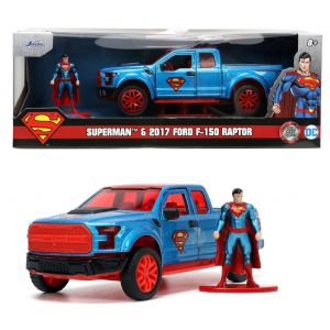 Auto metalowe 2017 Ford F 150 Raptor Superman 1:32 253253013 Jada