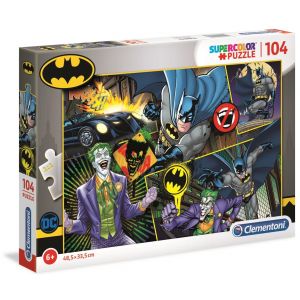 Puzzle 104 elementy Supercolor Batman 25708 Clementoni