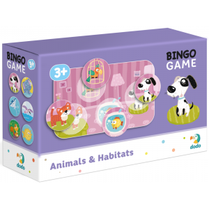 Gra edukacyjna Bingo Zwierzęta DOG300196 Dodo