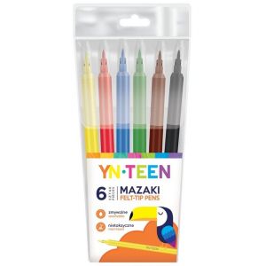 Mazaki 6 kolorów YN Teen Interdruk