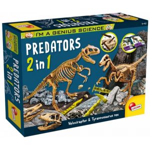 Zestaw Predators 2w1 I'm Genius Science 304-77236 Lisciani