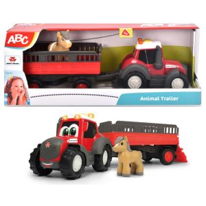 ABC Happy Massey Ferguson Traktor z przyczepką 204115002 Dickie Toys