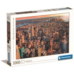 Puzzle 1000 elementów HQ Nowy Jork 39646 Clementoni