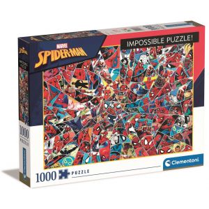 Puzzle 1000 elementów Impossible SpiderMan 39657 Clementoni