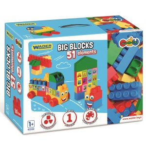 Klocki Big Blocks 51 elementów 41592 Wader