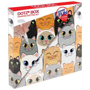 Zestaw kreatywny Haft diamentowy Cat Clan Dotz Box 018-DBX020 Diamond Dotz