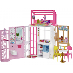 Kompaktowy domek dla lalek Barbie HCD47 Mattel
