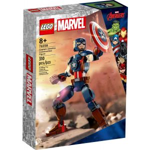 Figurka Kapitana Ameryki do zbudowania 76258 Lego Super Heroes