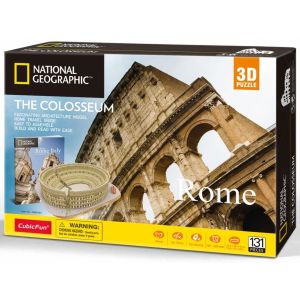 Puzzle 3D National Geographic The Colosseum 133 elementy 306-20976 Cubic Fun
