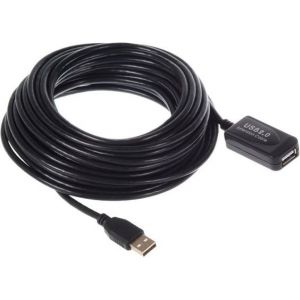 Kabel USB 10 m bez wzmacniacza, męsko - żeński