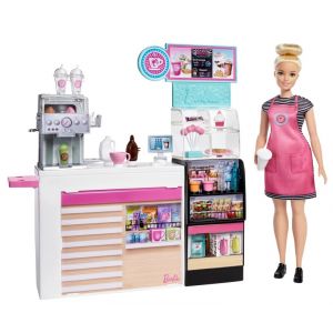 Lalka Barbie Kawiarenka Zestaw do zabawy GMW03 Mattel