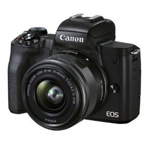 Aparat cyfrowy z funkcją kamery Canon EOS M50 MARK II BK M15–45S