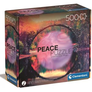 Puzzle 500 elementów Peace Collection Mindful Reflection 35119 Clementoni