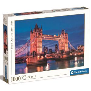 Puzzle 1000 elementów HQ Tower Bridge 39674 Clementoni