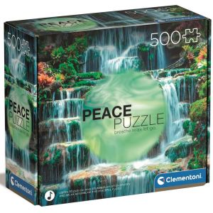 Puzzle 500 elementów Peace Collection The Flow 35117 Clementoni
