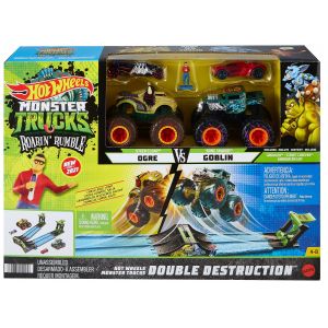 Hot Wheels Monster Trucks Zestaw Roarin' Rumble HCJ77 Mattel