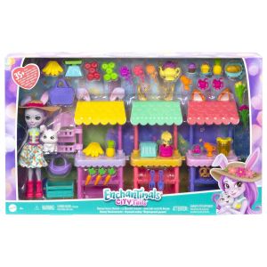  Enchantimals Targ króliczków Lalka Becky Bunny HHC17 Mattel