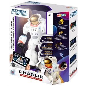 XTREM BOTS Robot interaktywny Charlie astronauta BOT3803158 TM Toys