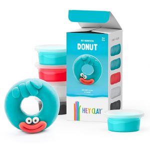 Hey Clay. Masa plastyczna Donut HCLMM006PCS TM Toys