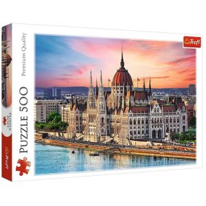 Puzzle 500 elementów Budapeszt Węgry 37395 Trefl