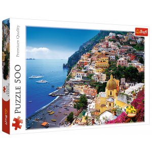 Puzzle 500 elementów Positano Wybrzeże Amalfickie Włochy 37145 Trefl