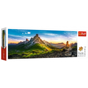 Puzzle 1000 elementów Panorama Passo di Giau Dolomity 29038 Trefl