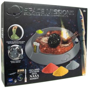 Zestaw doświadczalny NASA Space Missions - Space Rocks and Sand Experiments 82-0010 RMS