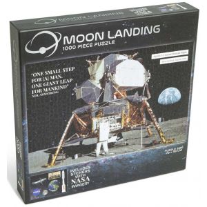 Puzzle NASA Lądowanie na Księżycu 1000 elementów 82-0014 RMS