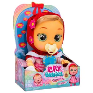 Lalka bobas Cry Babies Storyland Scarlet Czerwony Kapturek 81949 TM Toys