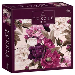 Puzzle 500 elementów Flowers 1 Interdruk