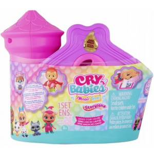 Cry Babies Magic Tears Storyland Domek z bajki różowy 82533 TM Toys