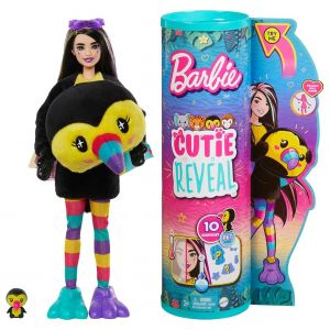 Barbie Cutie Reveal Dżungla Lalka Tukan HKR00 Mattel