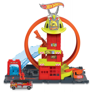 Hot Wheels City Remiza strażacka - Superpętla HKX41 Mattel