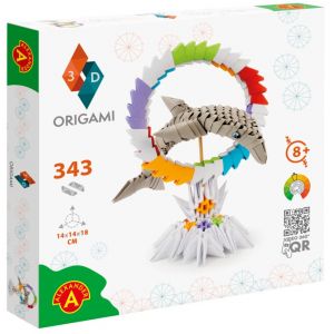 Zestaw kreatywny Origami 3D - Delfin 2552 Alexander
