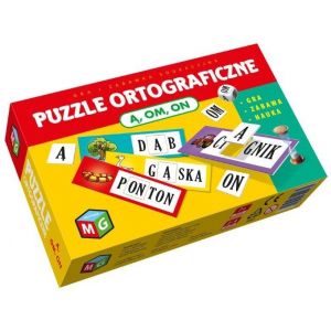 Puzzle ortograficzne Ą, OM, ON 0023 Multigra