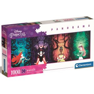 Puzzle 1000 elementów Panorama Disney Princess 39722 Clementoni