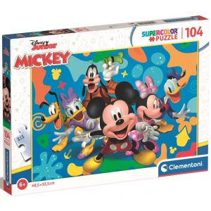 Puzzle 104 elementy Disney Myszka Miki Mickey Mouse i Przyjaciele 25745 Clementoni