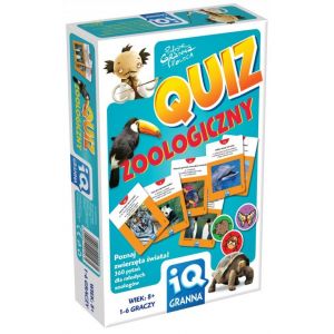 Gra logiczna IQ Quiz zoologiczny Granna