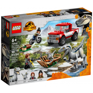 Schwytanie welociraptorów Blue i Bety 76946 Lego Jurassic World