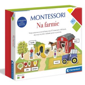 Zestaw Montessori Na Farmie 50693 Clementoni