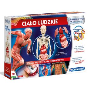 Ciało ludzkie nauka anatomii 60249 Clementoni