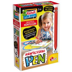 Montessori Pen Długopis z 32 tabliczkami 304-PL97203 Lisciani